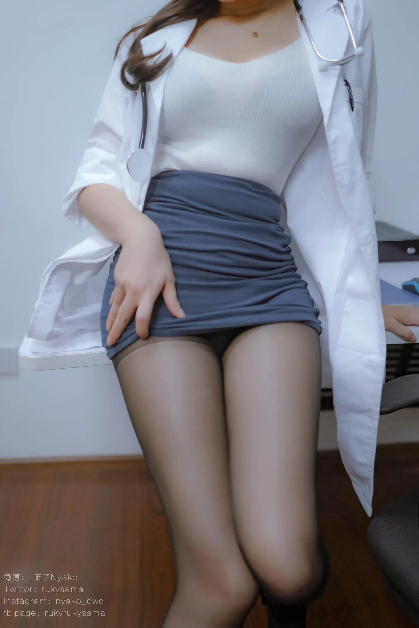 Nyako喵子 – NO.26 秘密病棟 [82P]插图8
